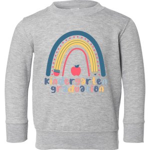 Kindergarten Graduation Rainbow Cute Toddler Sweatshirt