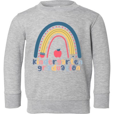 Kindergarten Graduation Rainbow Cute Toddler Sweatshirt