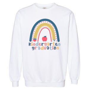 Kindergarten Graduation Rainbow Cute Garment-Dyed Sweatshirt