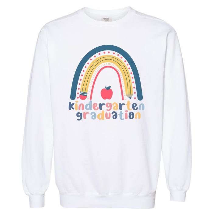 Kindergarten Graduation Rainbow Cute Garment-Dyed Sweatshirt