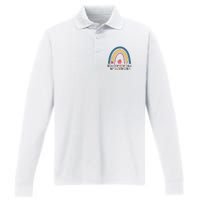 Kindergarten Graduation Rainbow Cute Performance Long Sleeve Polo