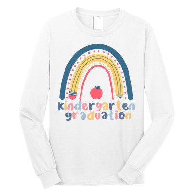 Kindergarten Graduation Rainbow Cute Long Sleeve Shirt