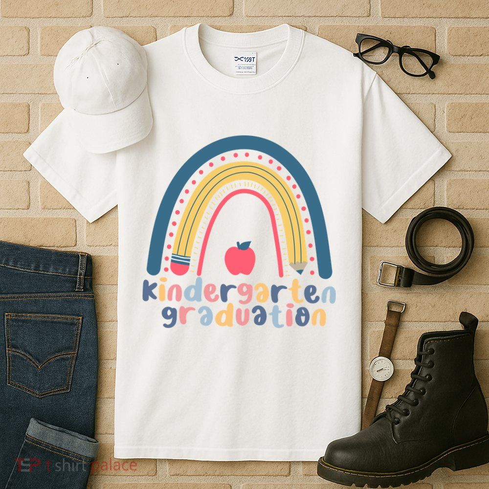 Kindergarten Graduation Rainbow Cute Tall T-Shirt