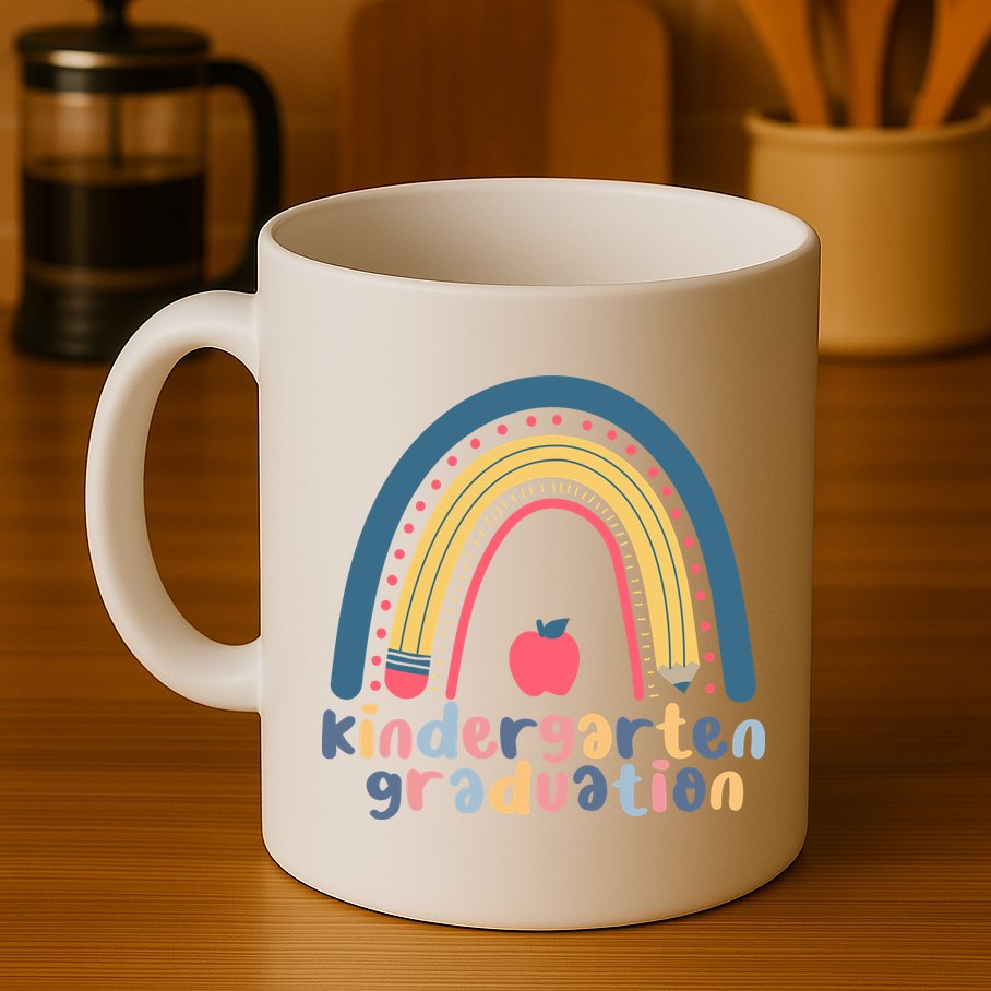 Kindergarten Graduation Rainbow Cute Mug