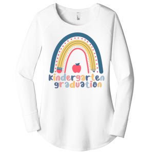 Kindergarten Graduation Rainbow Cute Women's Perfect Tri Tunic Long Sleeve Shirt