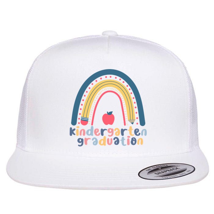 Kindergarten Graduation Rainbow Cute Flatbill Hat