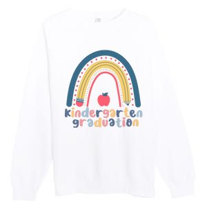 Kindergarten Graduation Rainbow Cute Premium Crewneck Sweatshirt