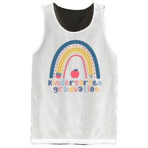 Kindergarten Graduation Rainbow Cute Mesh Reversible Basketball Jersey Tank