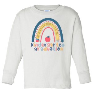 Kindergarten Graduation Rainbow Cute Toddler Long Sleeve Shirt