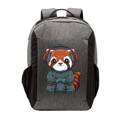 Kawaii Gamer Red Panda Online Gaming Video Games Anime Gift Vector Backpack