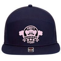 Kirby's Grocery Store 7 Panel Mesh Trucker Snapback Hat