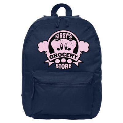 Kirby's Grocery Store 16 in Basic Backpack