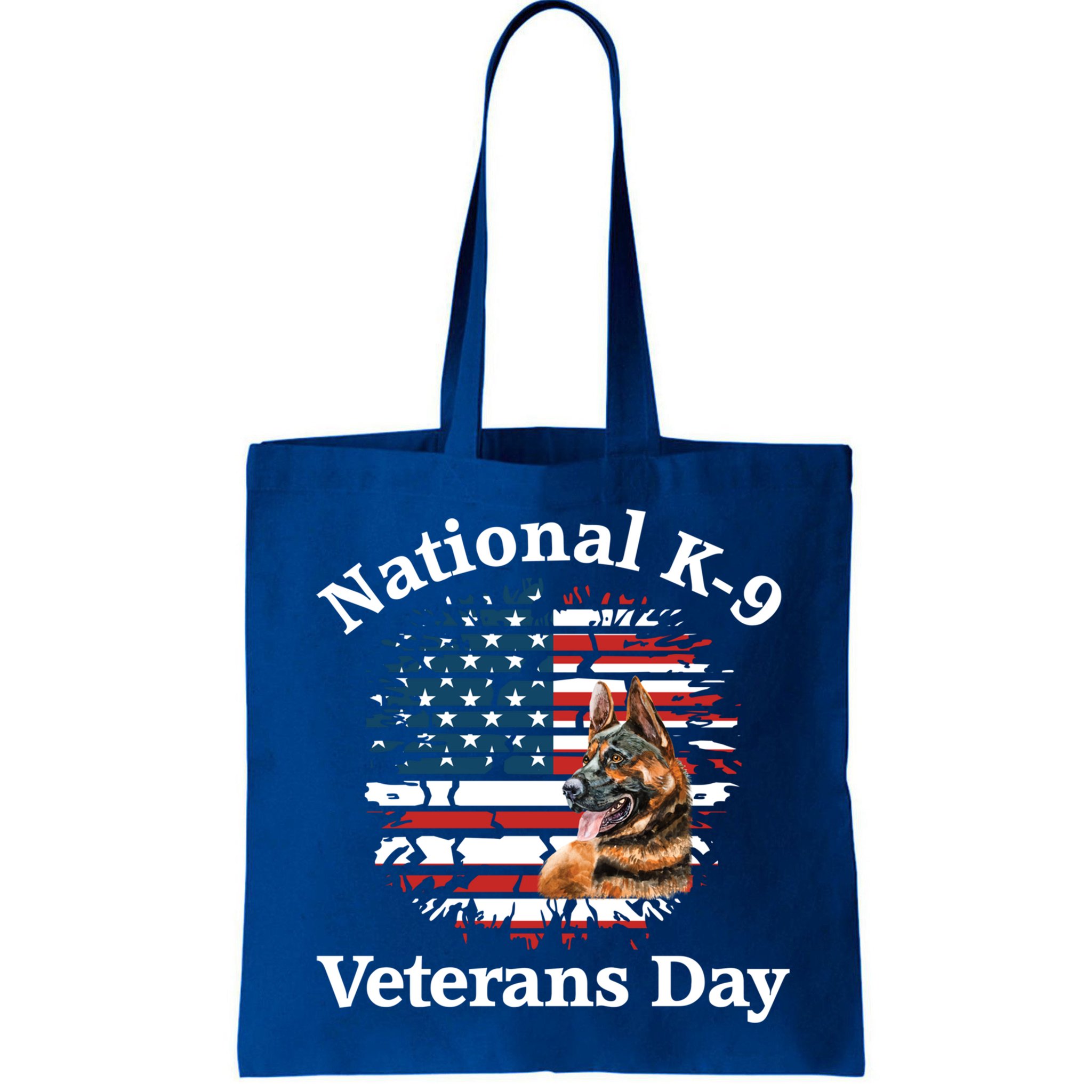K9 Ger Shepherd Military Working Dog Veterans Day Gift Bag