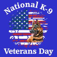 K9 Ger Shepherd Military Working Dog Veterans Day Gift Womens T-Shirt