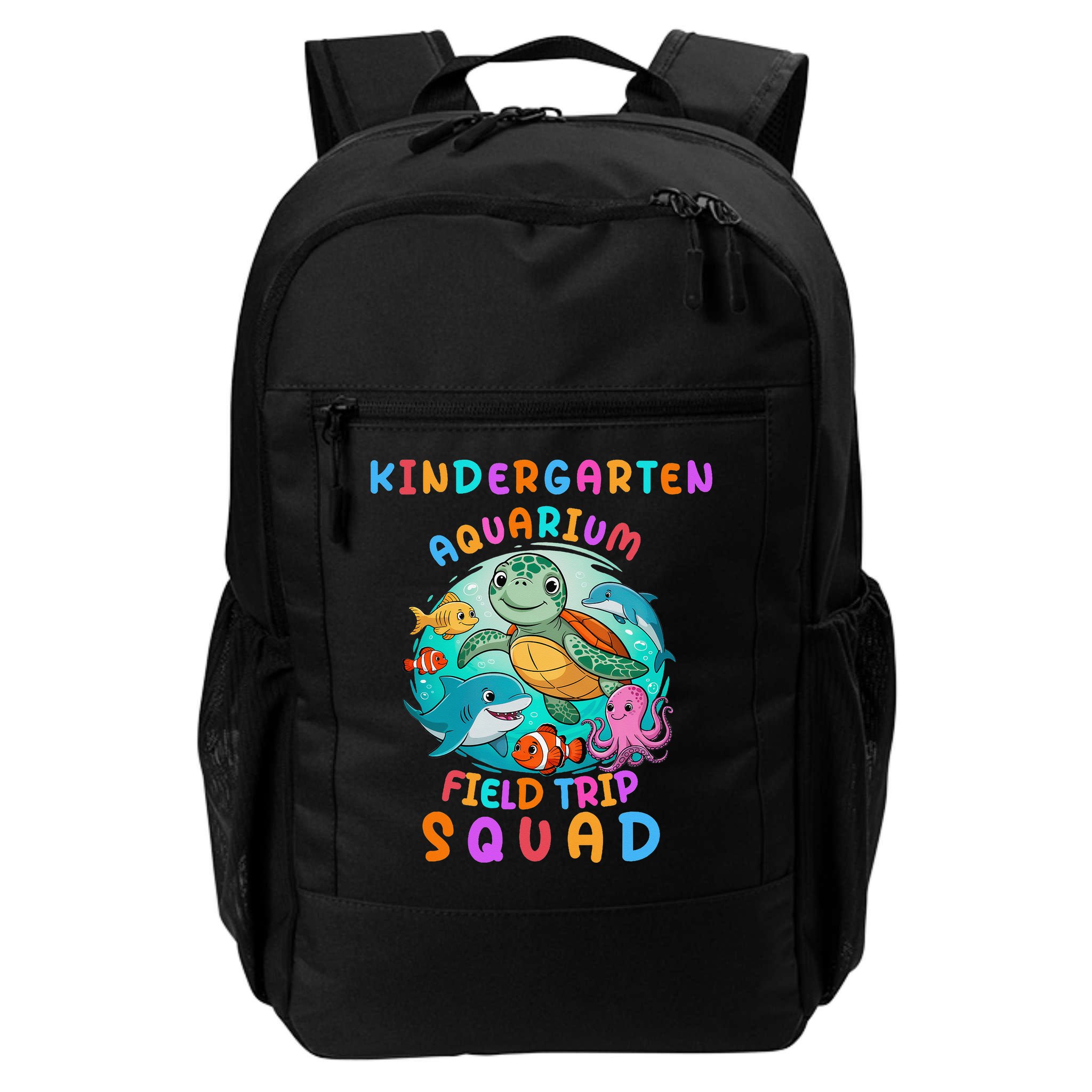 Kinder Garten School Field Day Trip Aquarium Squad 2025 Backpack