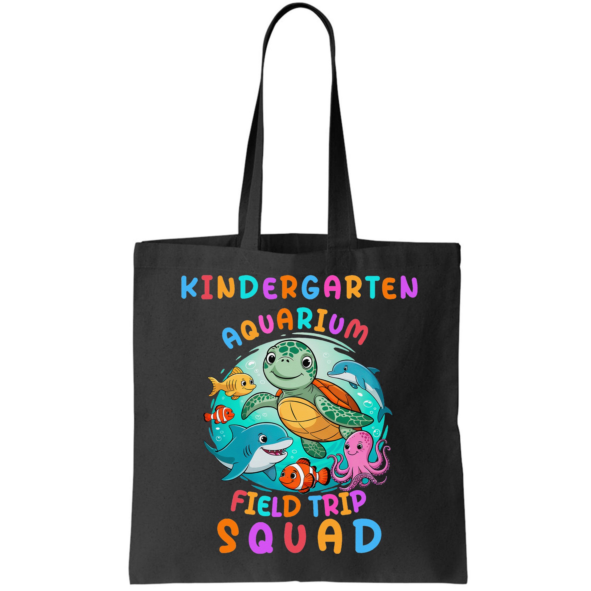 Kinder Garten School Field Day Trip Aquarium Squad 2025 Bag