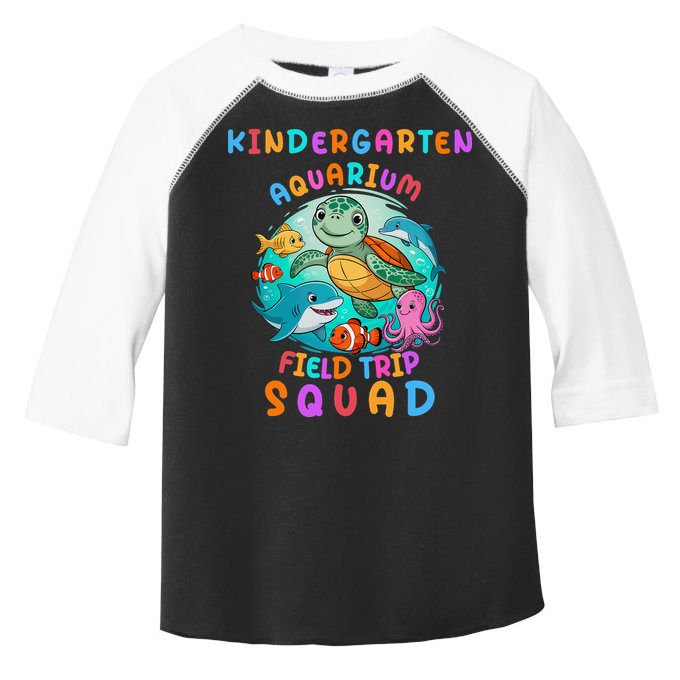 Kinder Garten School Field Day Trip Aquarium Squad 2025 Toddler Fine Jersey T-Shirt