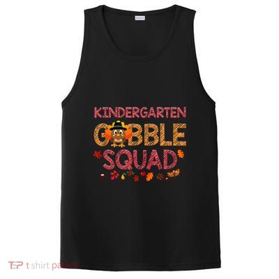 Kindergarten Gobble Squad Turkey Thanksgiving  PosiCharge Competitor Tank