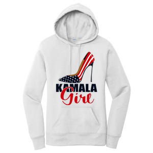 Kamala Girl Stilettos High Heel Harris 2024 Vote President Women's Pullover Hoodie