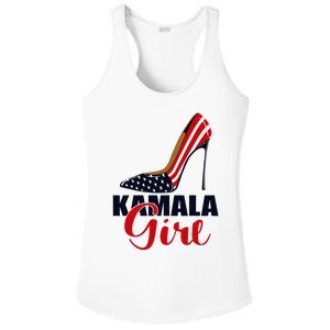 Kamala Girl Stilettos High Heel Harris 2024 Vote President Ladies PosiCharge Competitor Racerback Tank