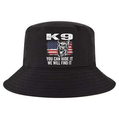 K9 German Shepherd Police Dog Law Enforcement K9 Handler Cool Comfort Performance Bucket Hat