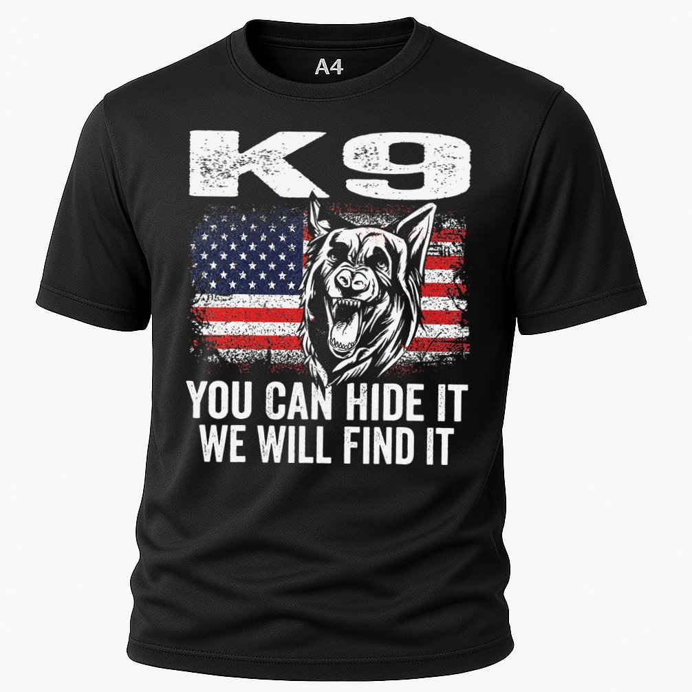 K9 German Shepherd Police Dog Law Enforcement K9 Handler Performance Shirt