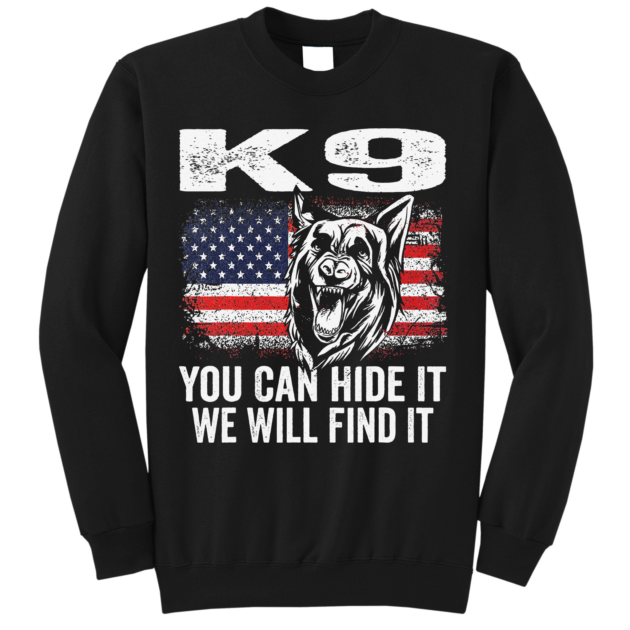 K9 German Shepherd Police Dog Law Enforcement K9 Handler Sweatshirt