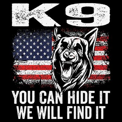 K9 German Shepherd Police Dog Law Enforcement K9 Handler T-Shirt