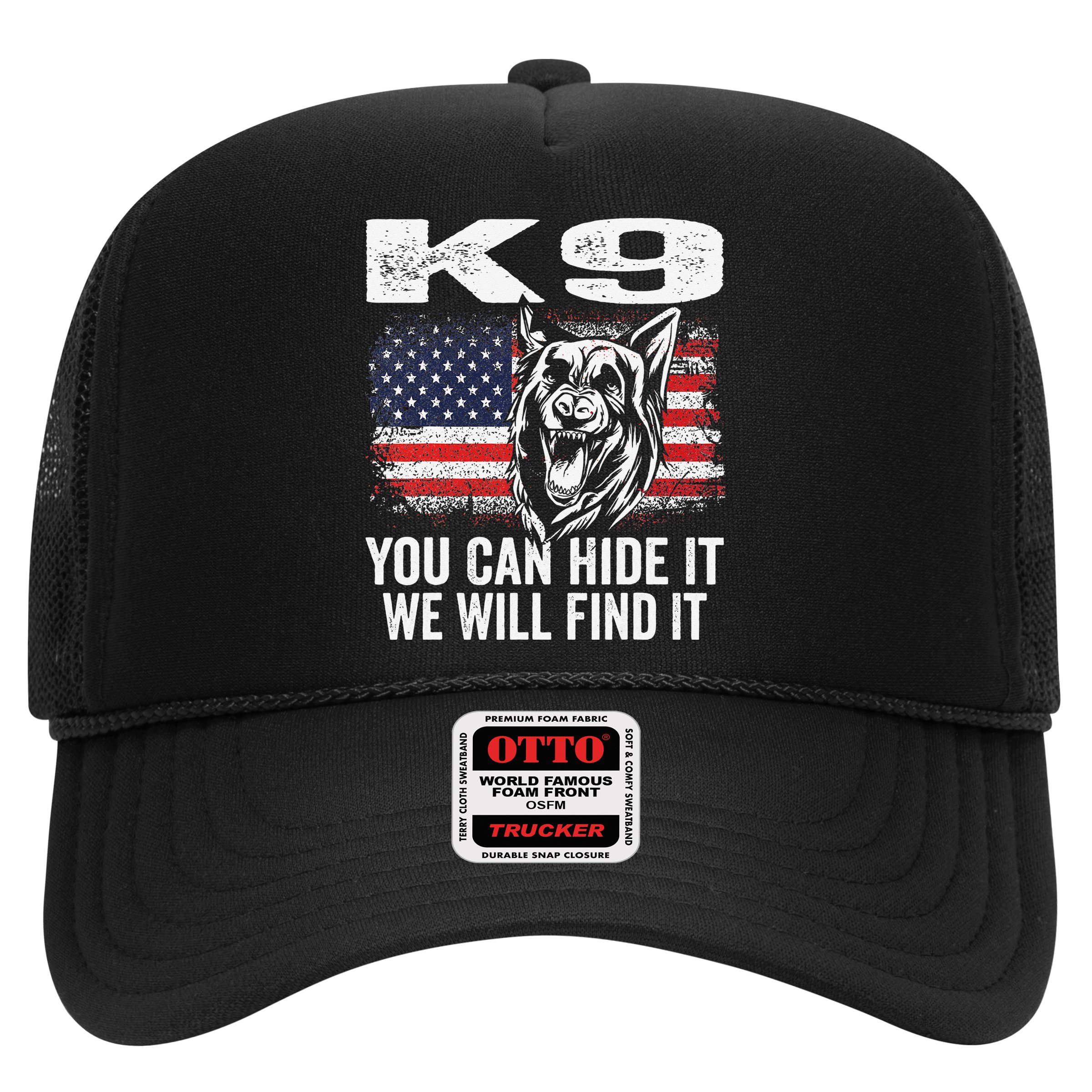 K9 German Shepherd Police Dog Law Enforcement K9 Handler Hat