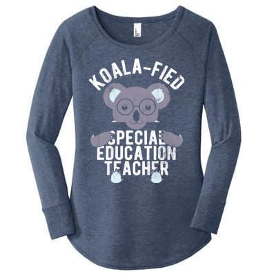 Koalacute Giftfied Special Education Sped Teacher Gift Women's Perfect Tri Tunic Long Sleeve Shirt