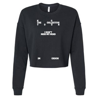 Kim Gordon The Collective I Dont Miss My Mind Cropped Pullover Crew