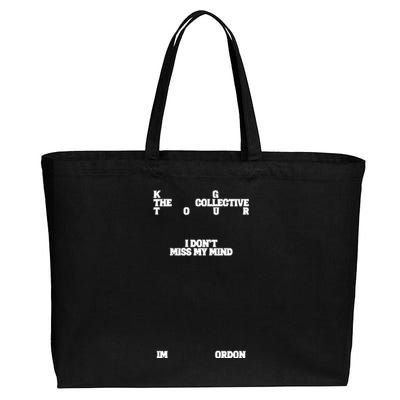 Kim Gordon The Collective I Dont Miss My Mind Cotton Canvas Jumbo Tote