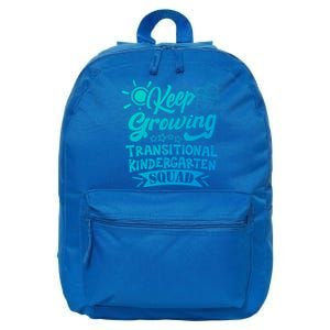 Keep Growing Transitional Kindergarten Teacher Team Gift 16 in Basic Backpack