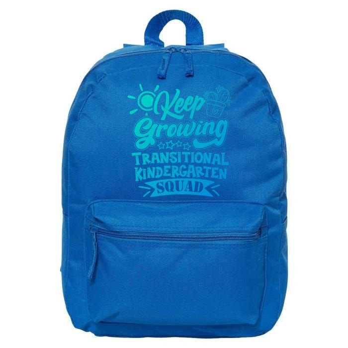 Keep Growing Transitional Kindergarten Teacher Team Gift 16 in Basic Backpack