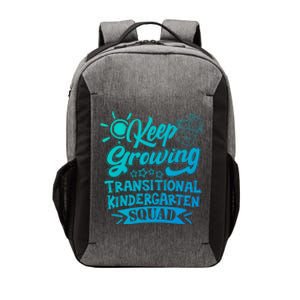 Keep Growing Transitional Kindergarten Teacher Team Gift Vector Backpack