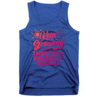 Keep Growing Transitional Kindergarten Teacher Team Gift Tank Top