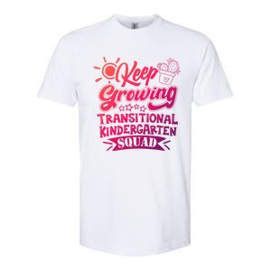 Keep Growing Transitional Kindergarten Teacher Team Gift Softstyle CVC T-Shirt