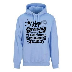 Keep Growing Transitional Kindergarten Teacher Team Gift Unisex Surf Hoodie