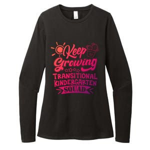 Keep Growing Transitional Kindergarten Teacher Team Gift Womens CVC Long Sleeve Shirt