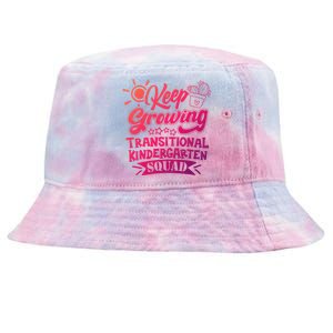 Keep Growing Transitional Kindergarten Teacher Team Gift Tie-Dyed Bucket Hat