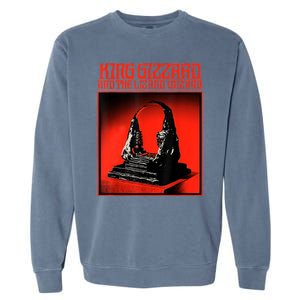 King Gizzards The Lizard Wizards Garment-Dyed Sweatshirt