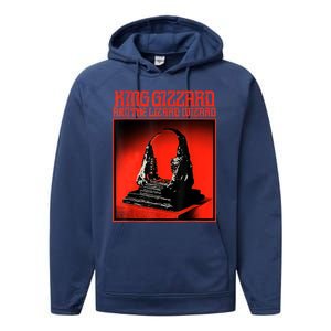 King Gizzards The Lizard Wizards Performance Fleece Hoodie