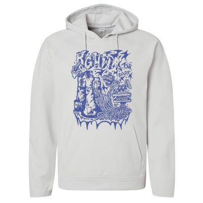 King Gizzard Us 2024 Performance Fleece Hoodie