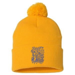 King Gizzard Us 2024 Pom Pom 12in Knit Beanie