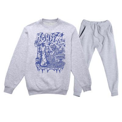 King Gizzard Us 2024 Premium Crewneck Sweatsuit Set