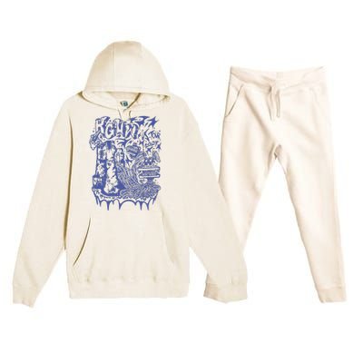 King Gizzard Us 2024 Premium Hooded Sweatsuit Set