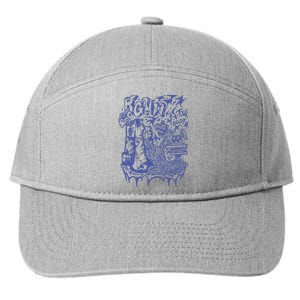 King Gizzard Us 2024 7-Panel Snapback Hat