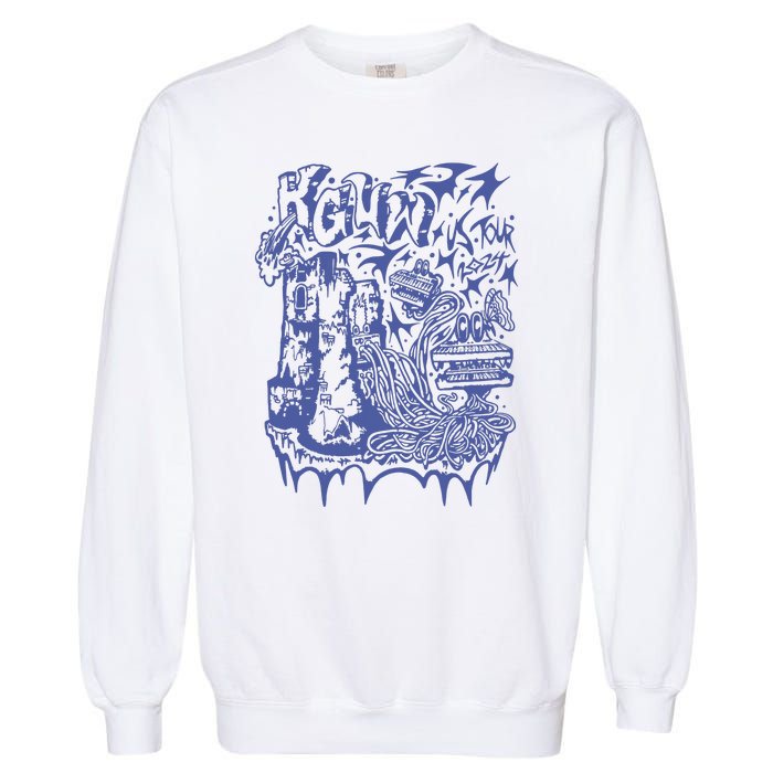 King Gizzard Us 2024 Garment-Dyed Sweatshirt