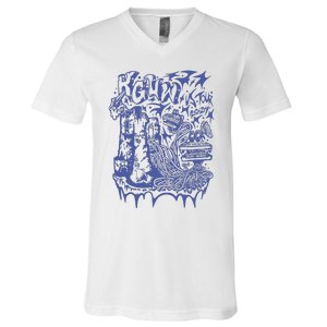 King Gizzard Us 2024 V-Neck T-Shirt