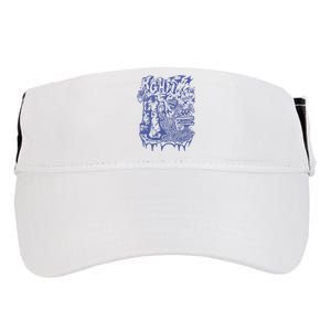 King Gizzard Us 2024 Adult Drive Performance Visor